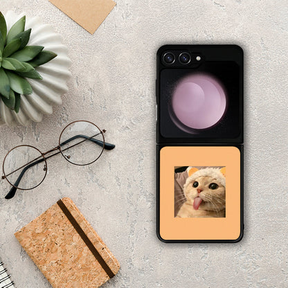 Cat Tongue - Samsung Galaxy Z Flip5 θήκη