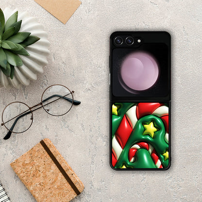 Christmas Bubbles - Samsung Galaxy Z Flip5 θήκη