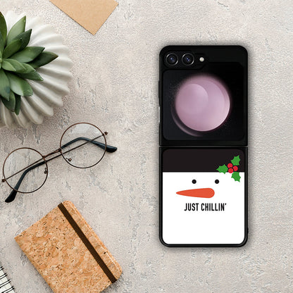 Christmas Chillin - Samsung Galaxy Z Flip5 θήκη