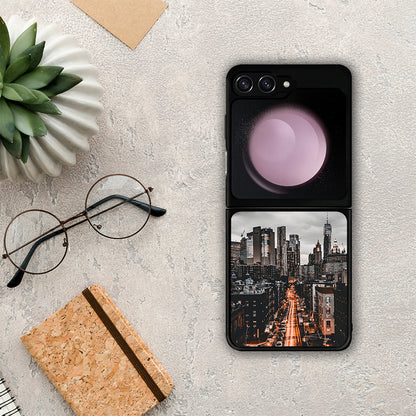 City Lights - Samsung Galaxy Z Flip5 θήκη