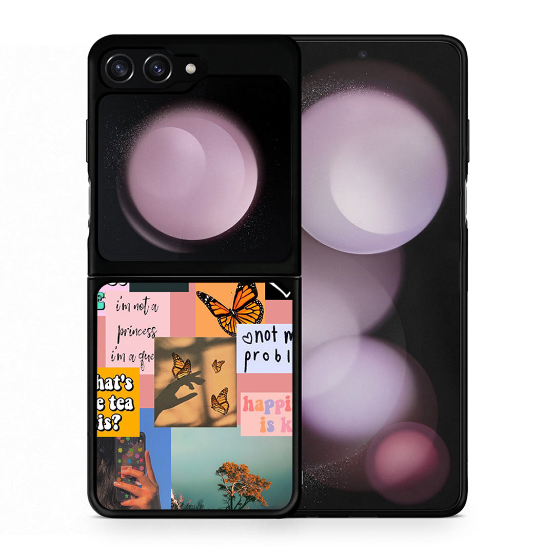 Collage Bitchin - Samsung Galaxy Z Flip5 θήκη