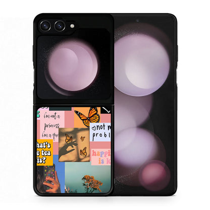 Collage Bitchin - Samsung Galaxy Z Flip5 θήκη