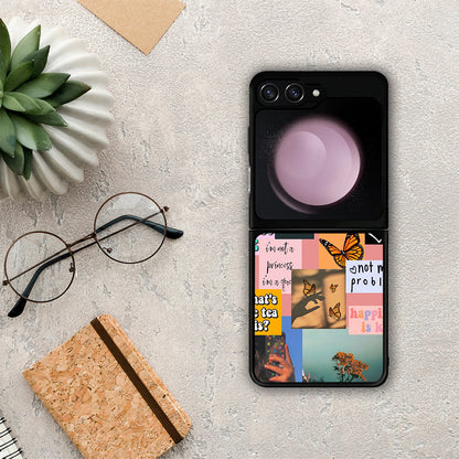 Collage Bitchin - Samsung Galaxy Z Flip5 θήκη