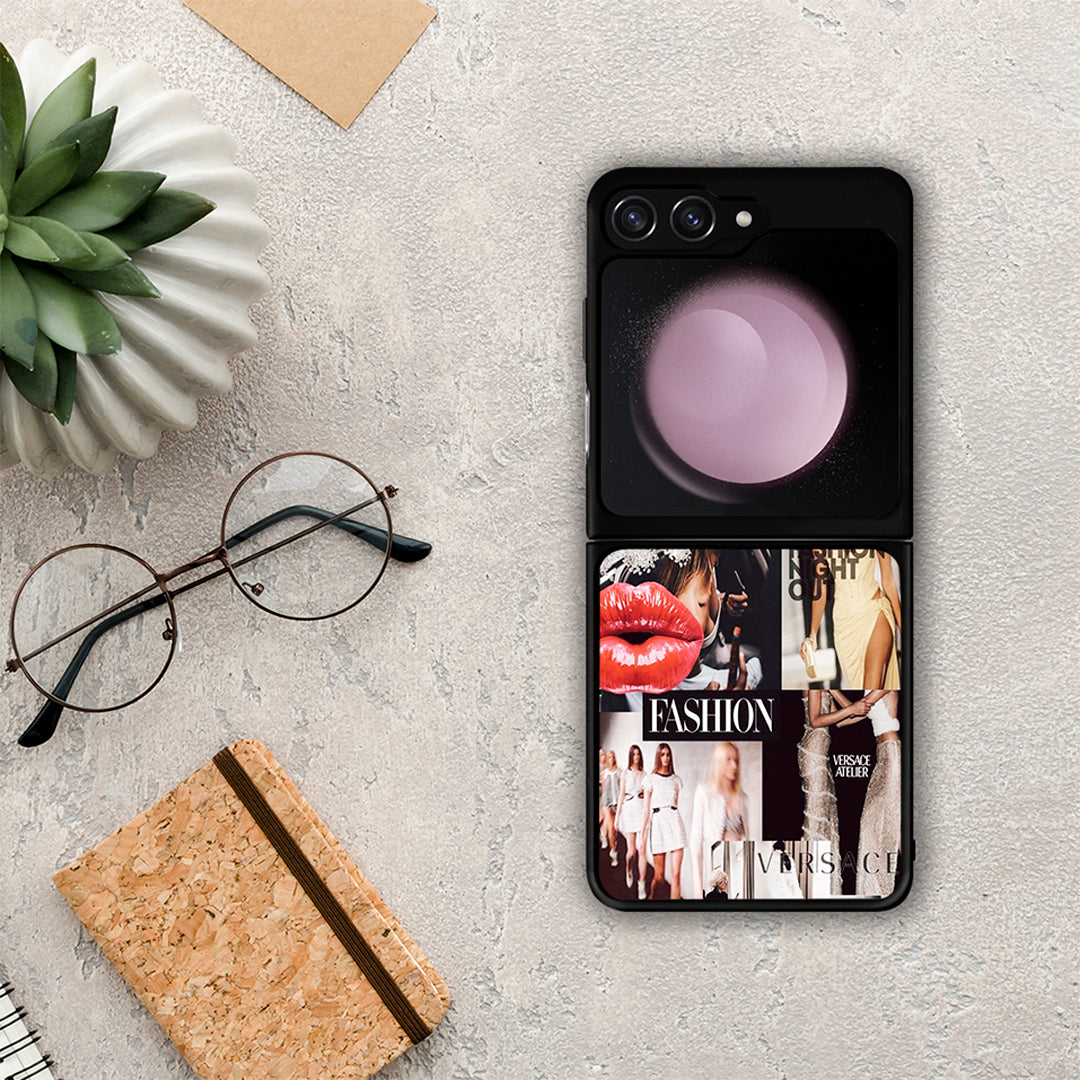 Collage Fashion - Samsung Galaxy Z Flip5 θήκη