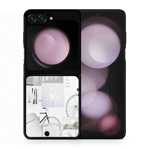 Collage Make Me Wonder - Samsung Galaxy Z Flip5 θήκη