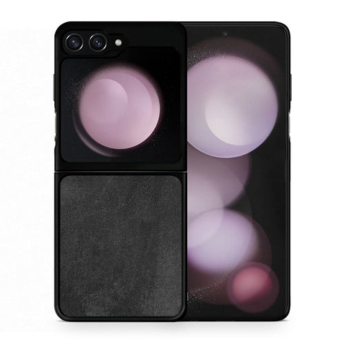 Θήκη Samsung Galaxy Z Flip5 Black Slate Color από τη Smartfits με σχέδιο στο πίσω μέρος και μαύρο περίβλημα | Samsung Galaxy Z Flip5 Black Slate Color case with colorful back and black bezels