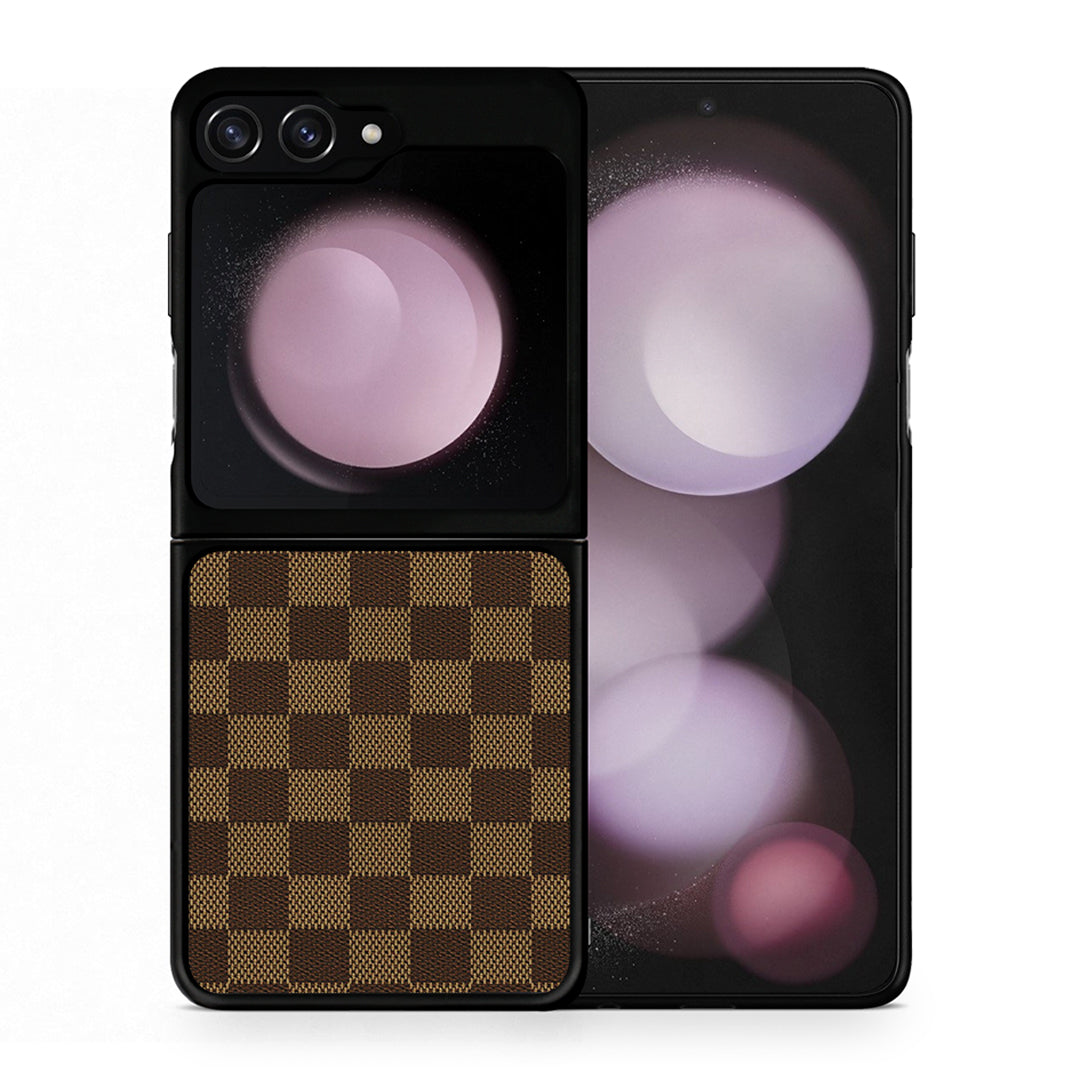 Θήκη Samsung Galaxy Z Flip5 Glamour Designer από τη Smartfits με σχέδιο στο πίσω μέρος και μαύρο περίβλημα | Samsung Galaxy Z Flip5 Glamour Designer case with colorful back and black bezels