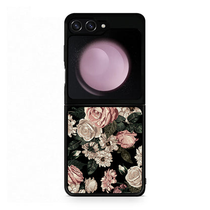 4 - Samsung Galaxy Z Flip5 Wild Roses Flower case, cover, bumper