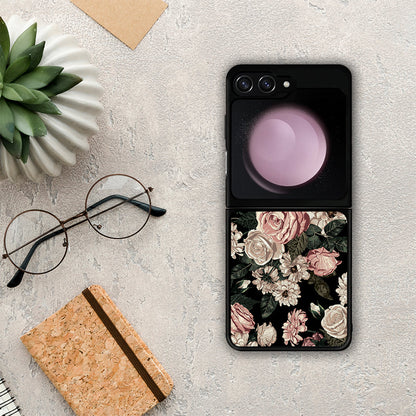 Flower Wild Roses - Samsung Galaxy Z Flip5 θήκη