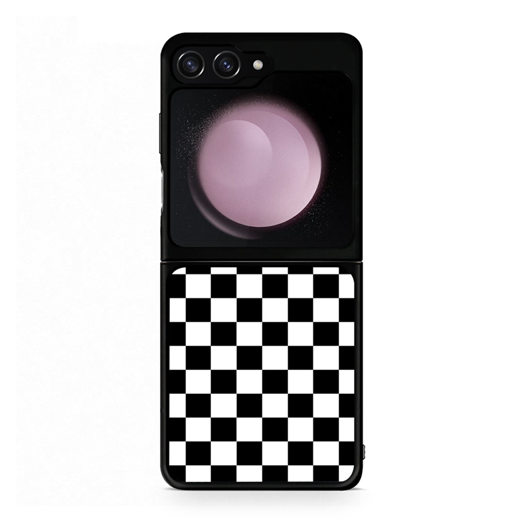 4 - Samsung Galaxy Z Flip5 Squares Geometric case, cover, bumper