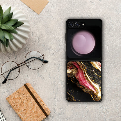 Glamorous Pink Marble - Samsung Galaxy Z Flip5 θήκη