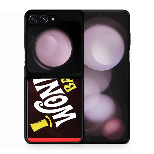 Θήκη Samsung Galaxy Z Flip5 Golden Ticket από τη Smartfits με σχέδιο στο πίσω μέρος και μαύρο περίβλημα | Samsung Galaxy Z Flip5 Golden Ticket case with colorful back and black bezels