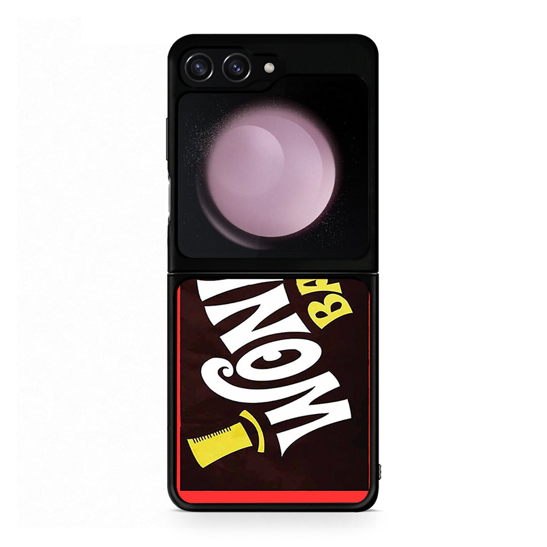 Samsung Galaxy Z Flip5 Golden Ticket θήκη από τη Smartfits με σχέδιο στο πίσω μέρος και μαύρο περίβλημα | Smartphone case with colorful back and black bezels by Smartfits