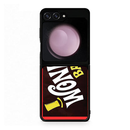 Samsung Galaxy Z Flip5 Golden Ticket θήκη από τη Smartfits με σχέδιο στο πίσω μέρος και μαύρο περίβλημα | Smartphone case with colorful back and black bezels by Smartfits