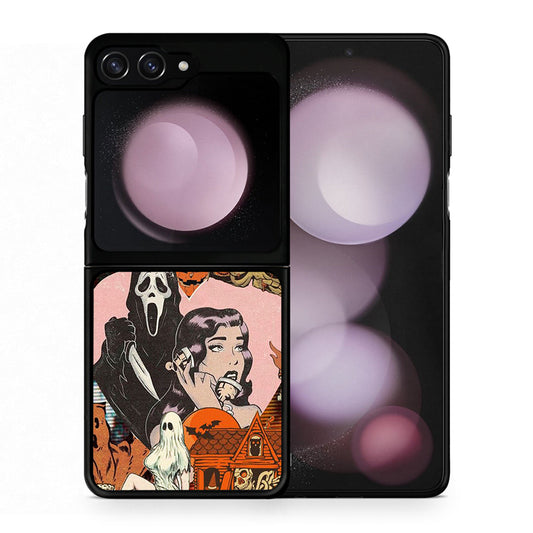 Halloween Collage - Samsung Galaxy Z Flip5 θήκη