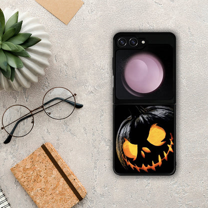 Halloween Scary Pumpkin - Samsung Galaxy Z Flip5 θήκη