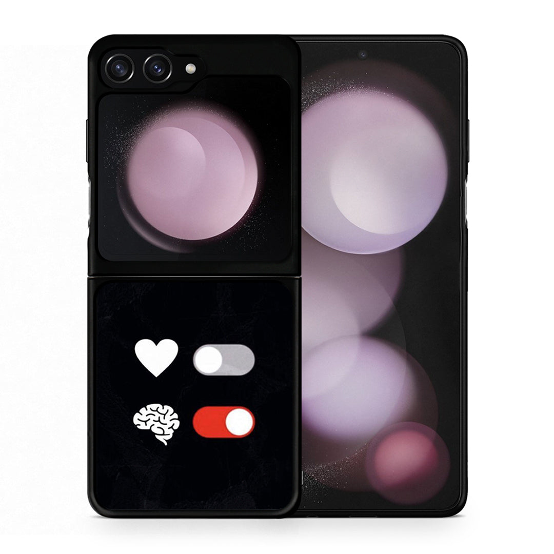 Heart Vs Brain - Samsung Galaxy Z Flip5 θήκη