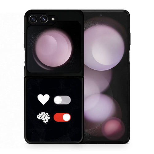 Heart Vs Brain - Samsung Galaxy Z Flip5 θήκη
