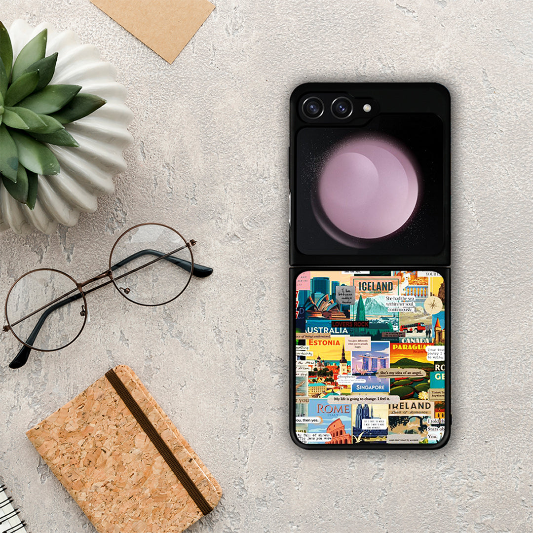 Live To Travel - Samsung Galaxy Z Flip5 θήκη