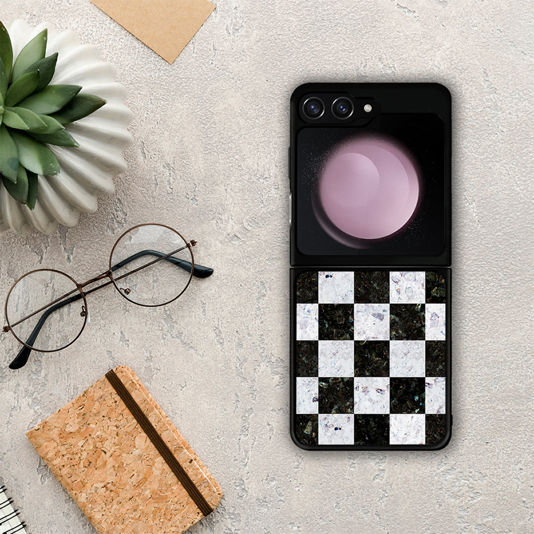 Marble Square Geometric - Samsung Galaxy Z Flip5 θήκη