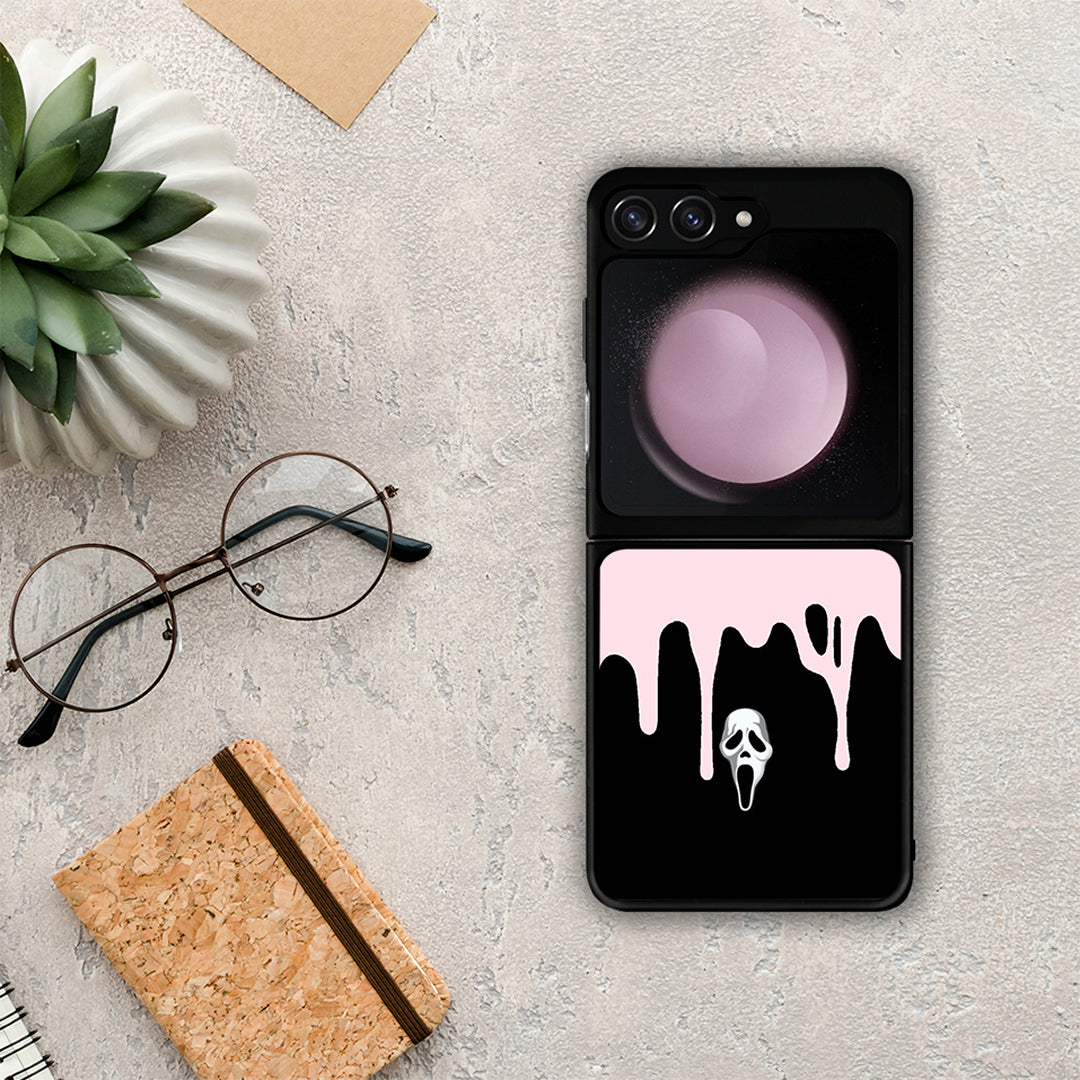 Melting Halloween Mask - Samsung Galaxy Z Flip5 θήκη