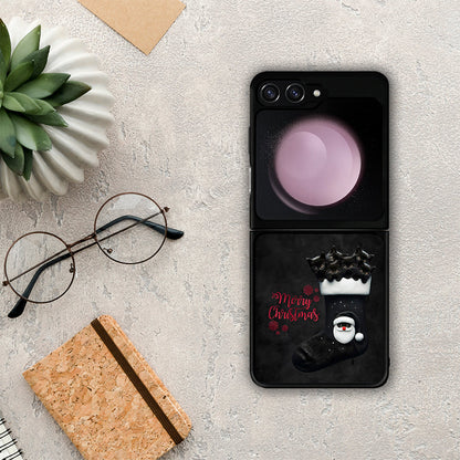Merry Cat Christmas - Samsung Galaxy Z Flip5 θήκη
