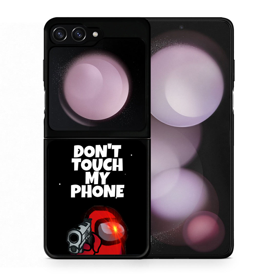 Θήκη Samsung Galaxy Z Flip5 My Phone από τη Smartfits με σχέδιο στο πίσω μέρος και μαύρο περίβλημα | Samsung Galaxy Z Flip5 My Phone case with colorful back and black bezels