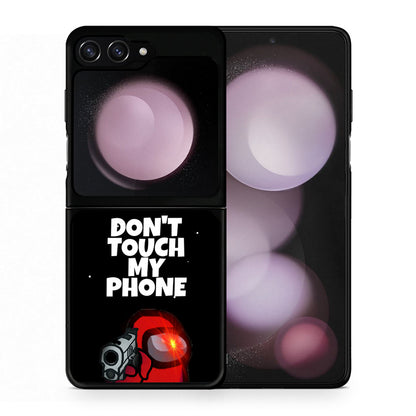 Θήκη Samsung Galaxy Z Flip5 My Phone από τη Smartfits με σχέδιο στο πίσω μέρος και μαύρο περίβλημα | Samsung Galaxy Z Flip5 My Phone case with colorful back and black bezels