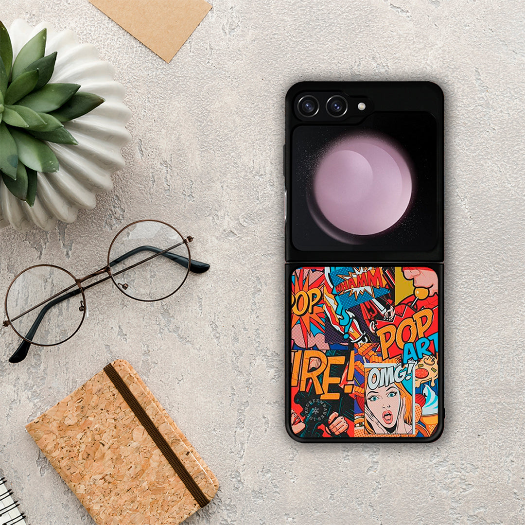 PopArt OMG - Samsung Galaxy Z Flip5 θήκη