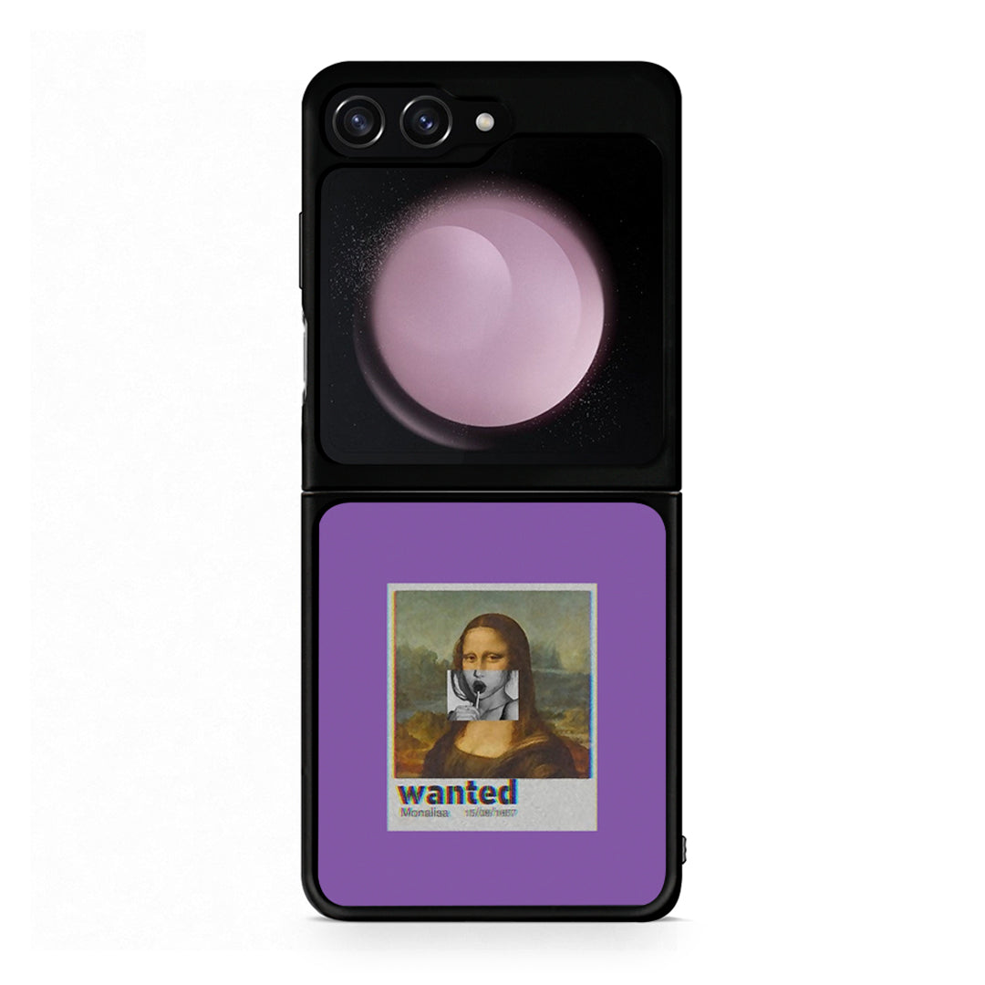 4 - Samsung Galaxy Z Flip5 Monalisa Popart case, cover, bumper