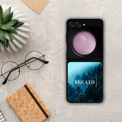 Quote Breath - Samsung Galaxy Z Flip5 θήκη