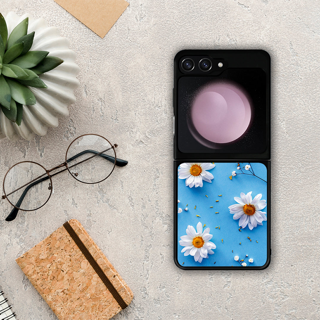 Real Daisies - Samsung Galaxy Z Flip5 θήκη