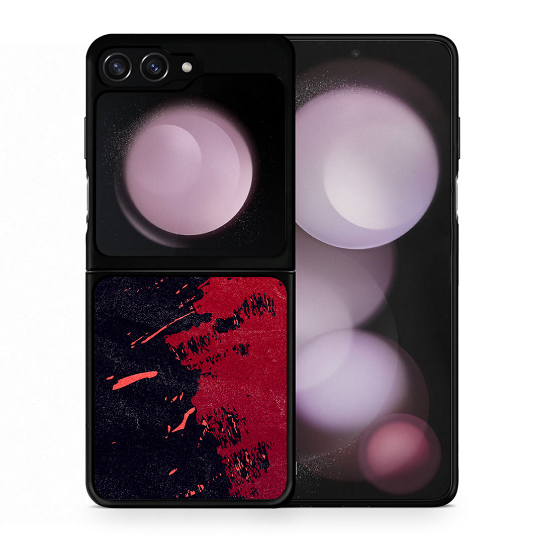 Red Paint - Samsung Galaxy Z Flip5 θήκη