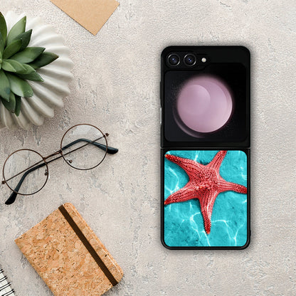 Red Starfish - Samsung Galaxy Z Flip5 θήκη