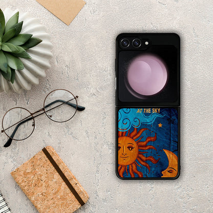 Screaming Sky - Samsung Galaxy Z Flip5 θήκη