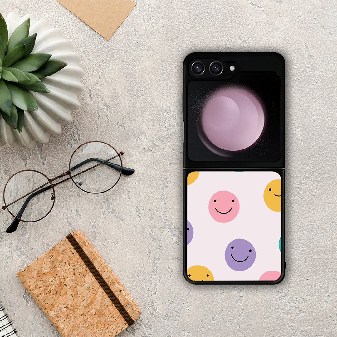 Smiley Faces - Samsung Galaxy Z Flip5 θήκη