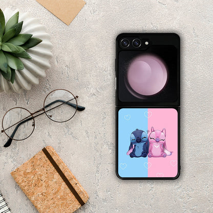 Stitch And Angel - Samsung Galaxy Z Flip5 θήκη