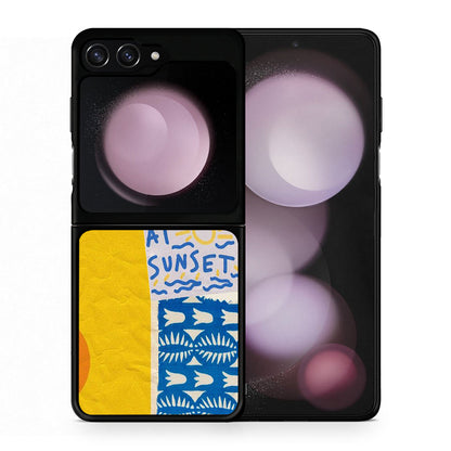 Sunset Memories - Samsung Galaxy Z Flip5 θήκη