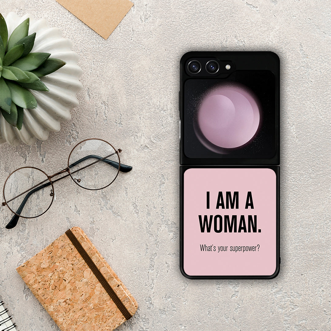 Superpower Woman - Samsung Galaxy Z Flip5 θήκη