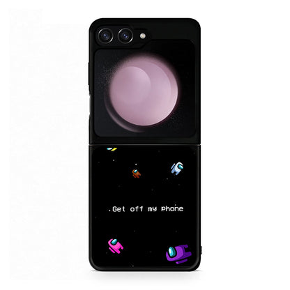 4 - Samsung Galaxy Z Flip5 AFK Text case, cover, bumper