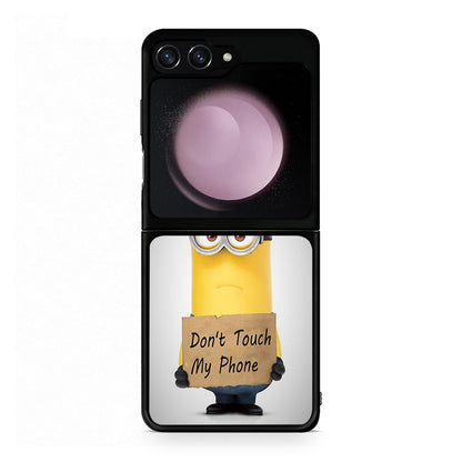 4 - Samsung Galaxy Z Flip5 Minion Text case, cover, bumper