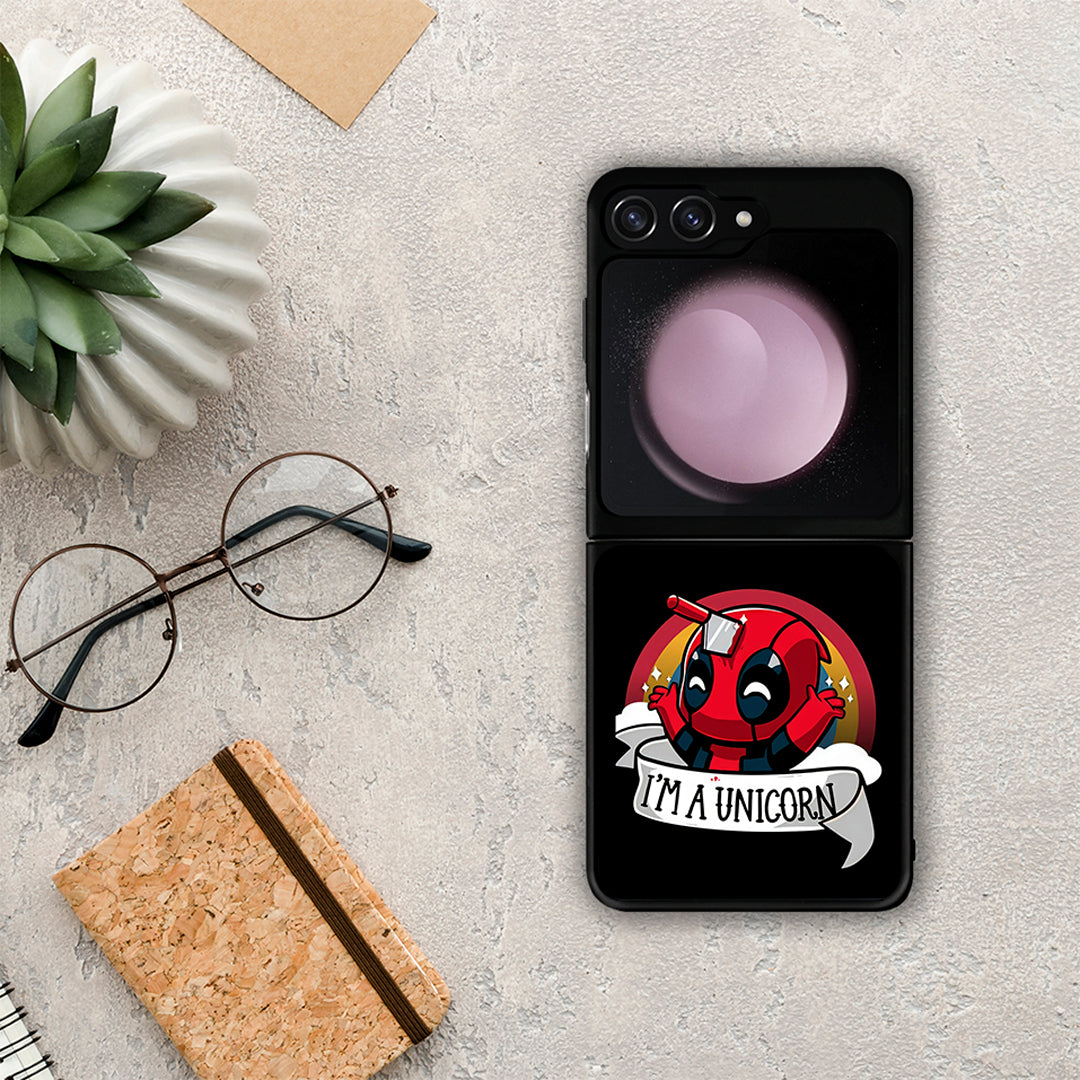 Unicorn Deadpool - Samsung Galaxy Z Flip5 θήκη