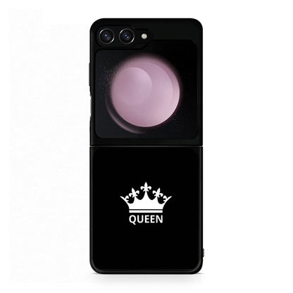 4 - Samsung Galaxy Z Flip5 Queen Valentine case, cover, bumper