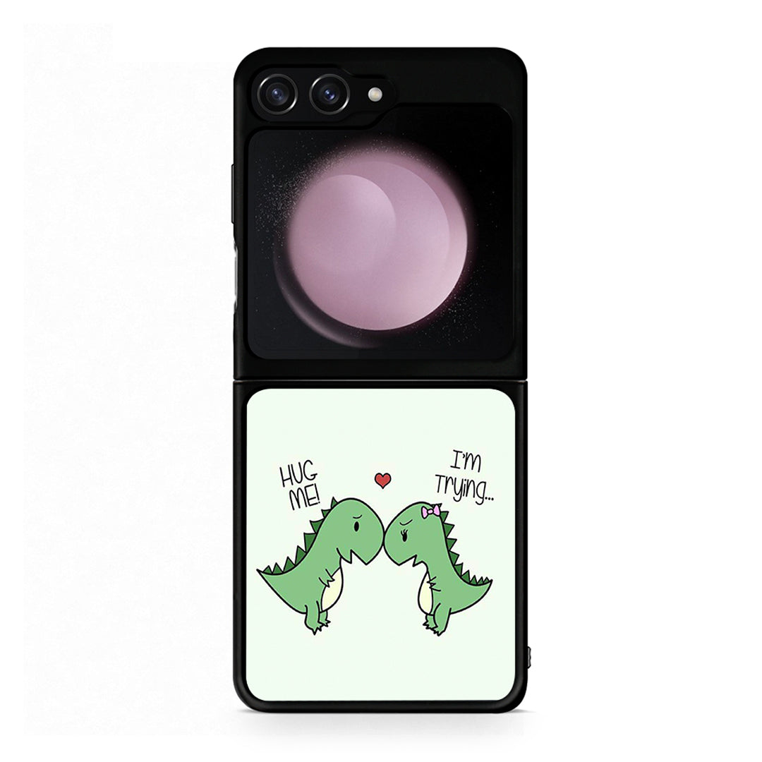4 - Samsung Galaxy Z Flip5 Rex Valentine case, cover, bumper