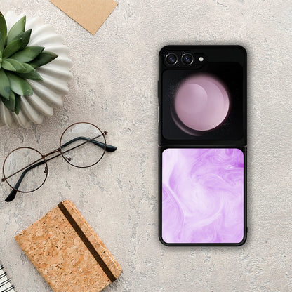 Watercolor Lavender - Samsung Galaxy Z Flip5 θήκη