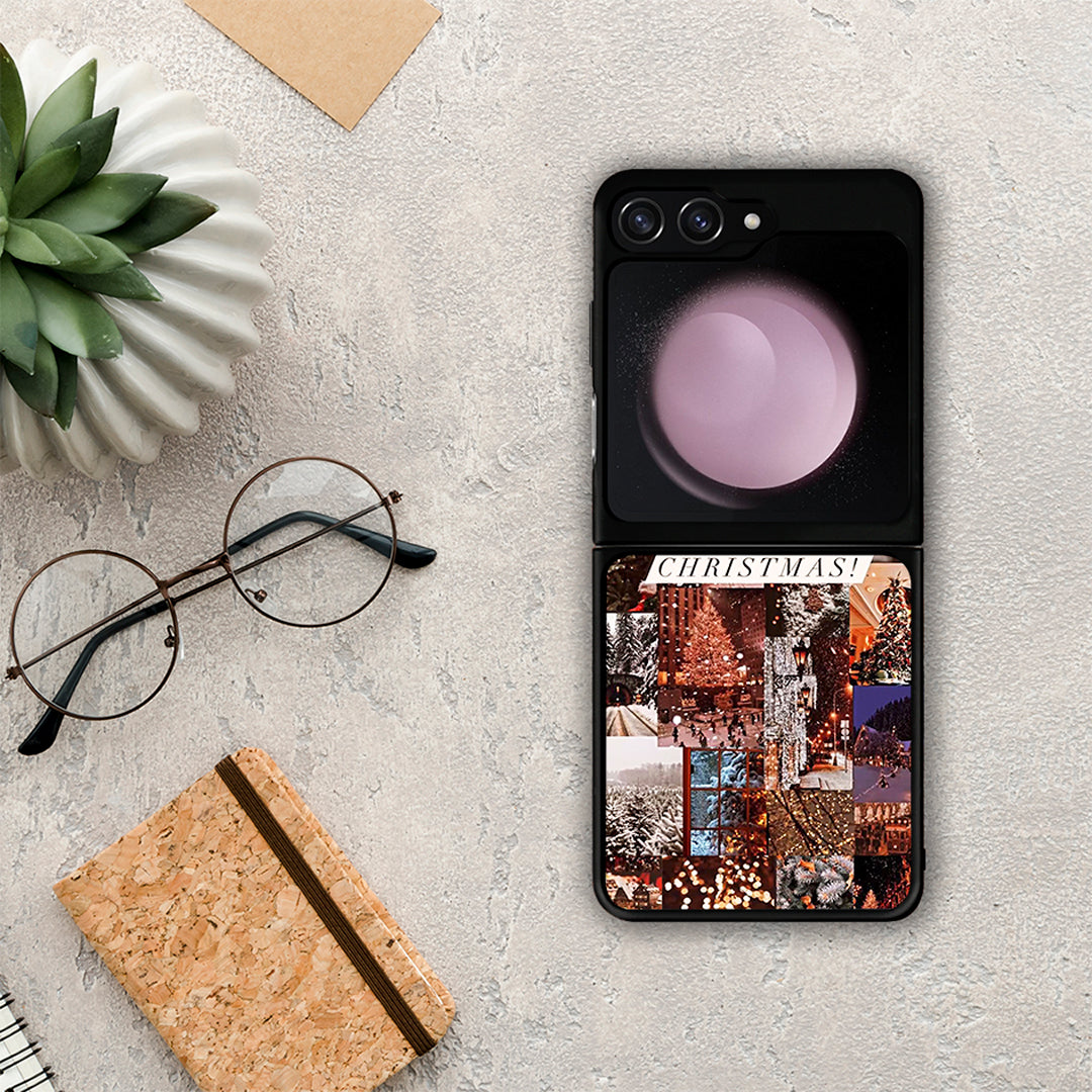 Xmas Collage - Samsung Galaxy Z Flip5 θήκη