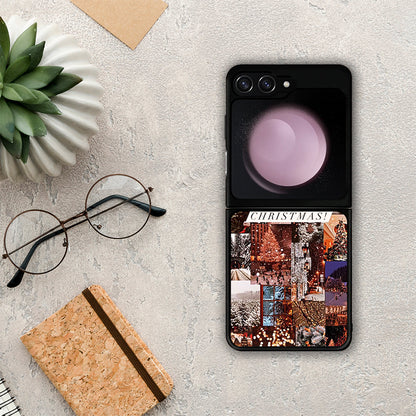 Xmas Collage - Samsung Galaxy Z Flip5 θήκη