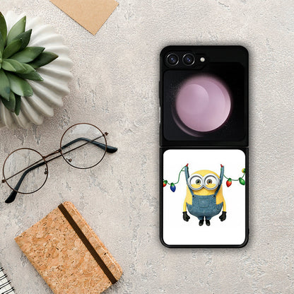 Xmas Minion Lights - Samsung Galaxy Z Flip5 θήκη