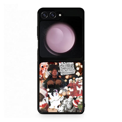 Samsung Galaxy Z Flip5 Xmas Movies θήκη από τη Smartfits με σχέδιο στο πίσω μέρος και μαύρο περίβλημα | Smartphone case with colorful back and black bezels by Smartfits