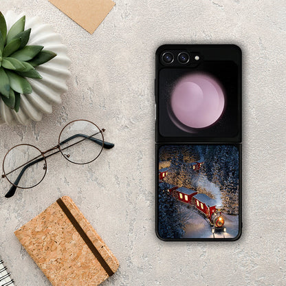 Xmas Train - Samsung Galaxy Z Flip5 θήκη